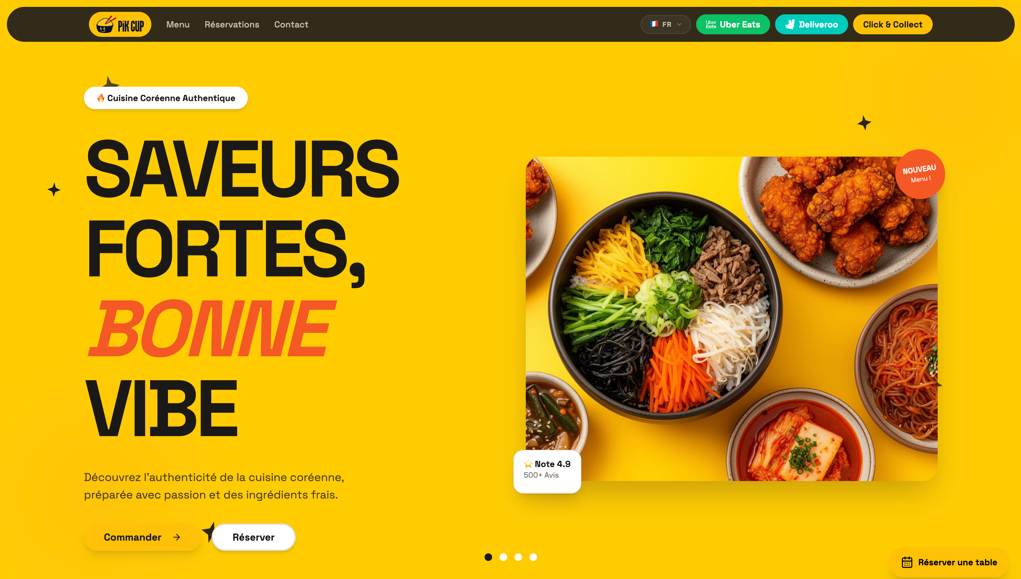 PikCup — Restaurant coréen